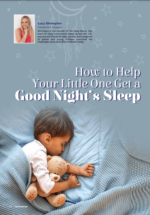 How to Help Your Little One Get a Good Night’s Sleep by Lucy Shrimpton