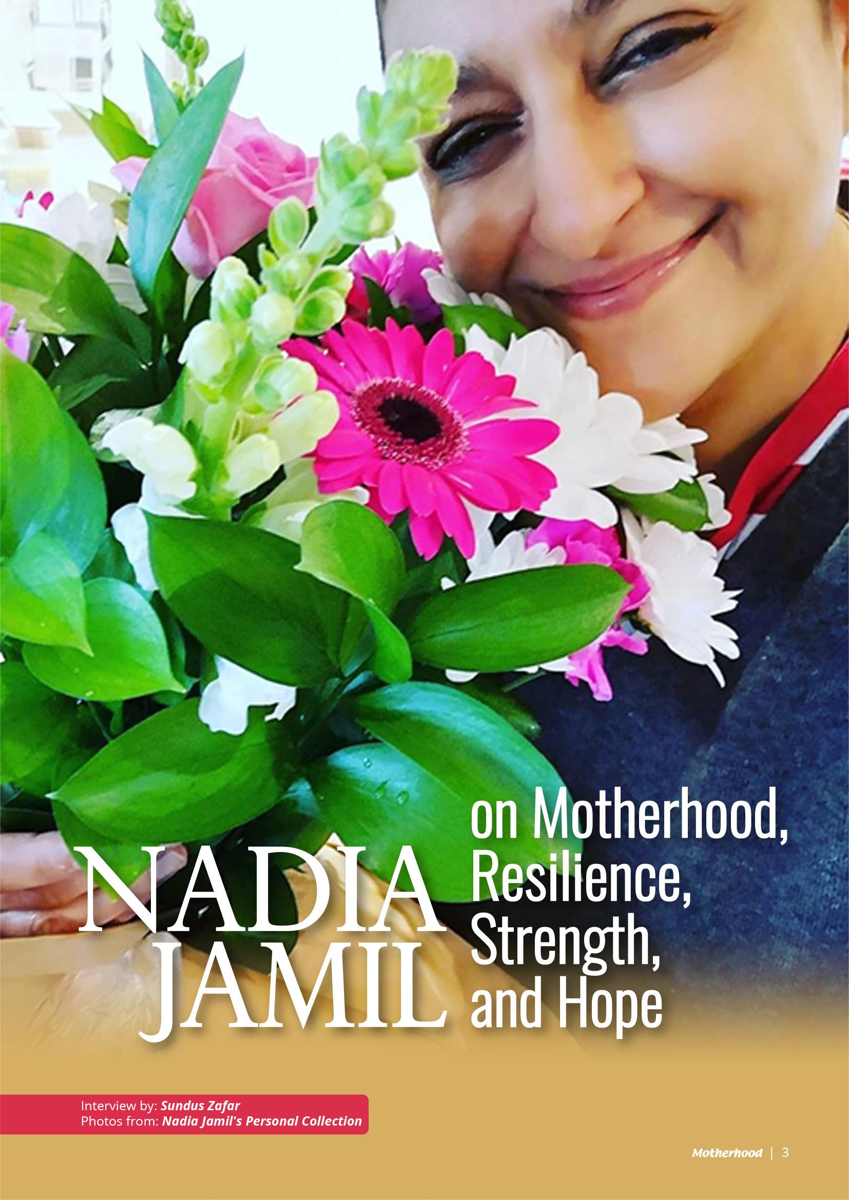 Nadia Jamil on Motherhood, Resilience, Strength, and Hope