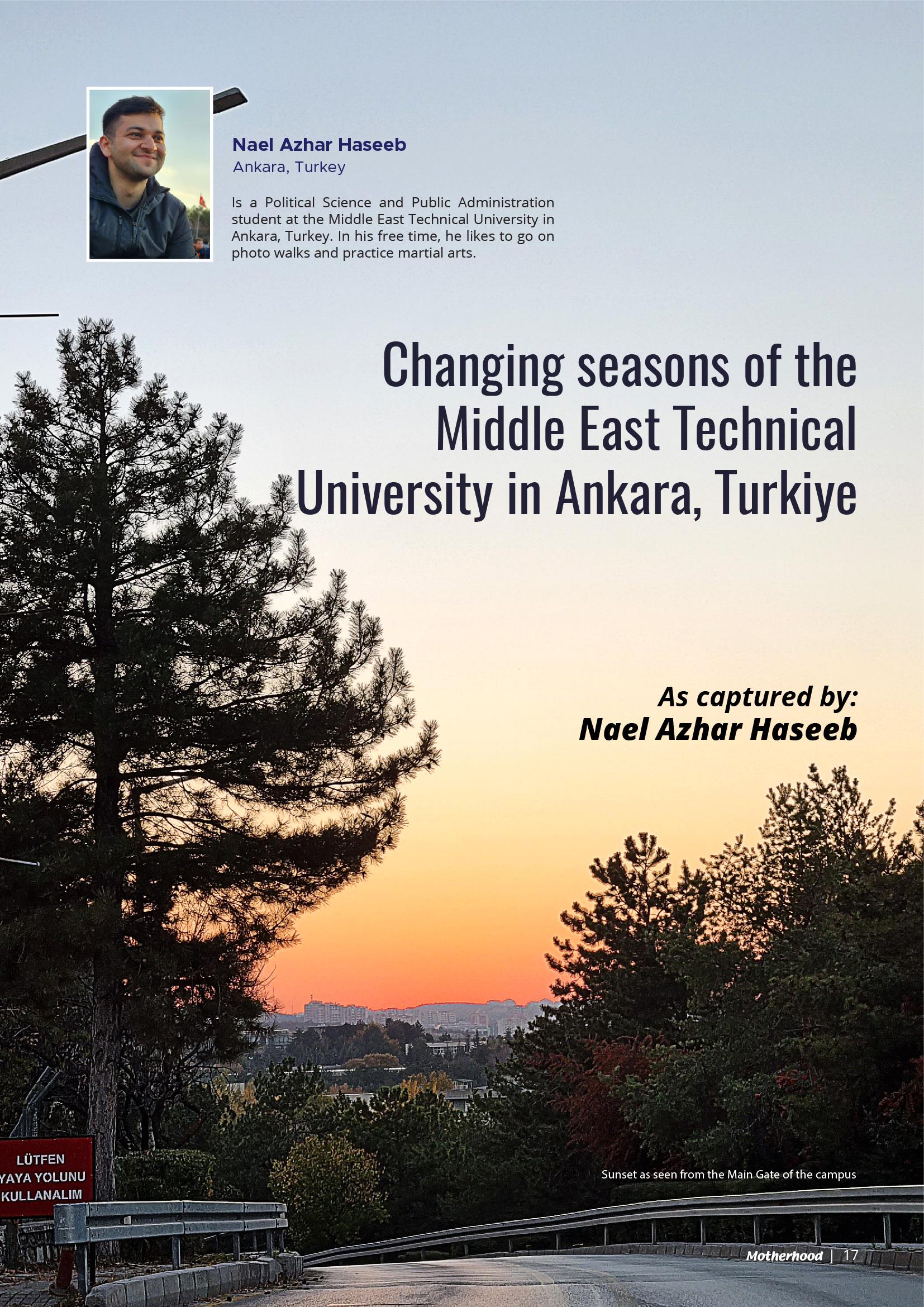 Nael Azhar Haseeb @ Middle East Technical University, Ankara